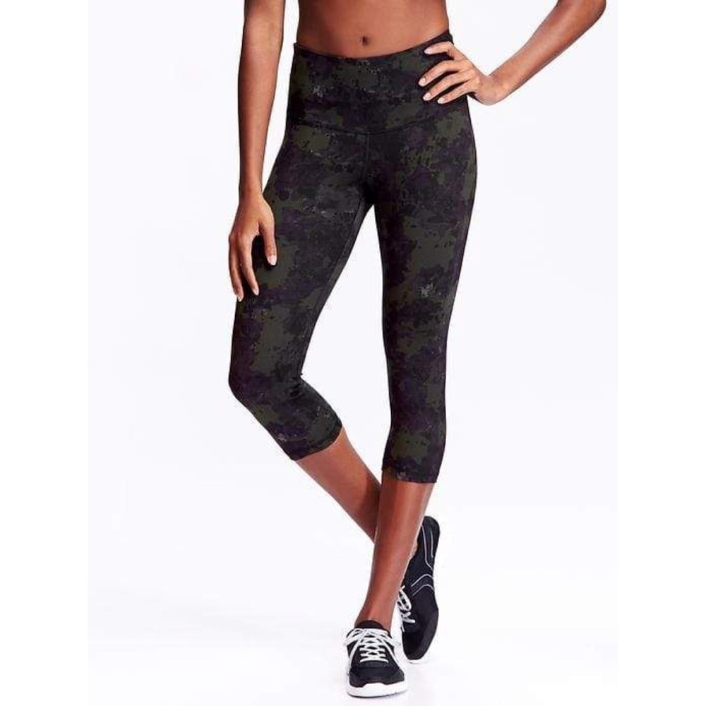 Camo Print High Waisted Leggings